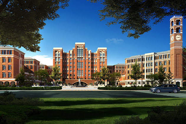 南开中学生态城分校图片